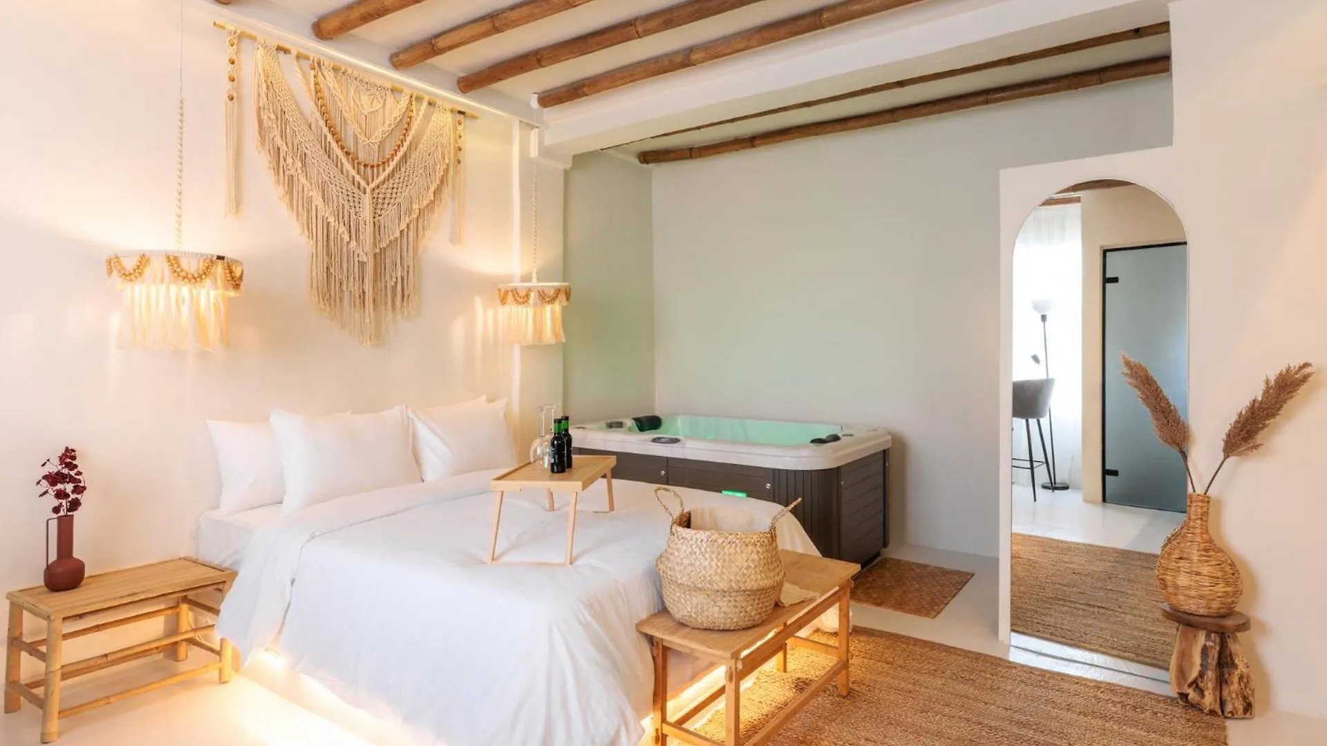 公寓 Unique Room-Jacuzzi And Balcony 塞萨洛尼基 希腊